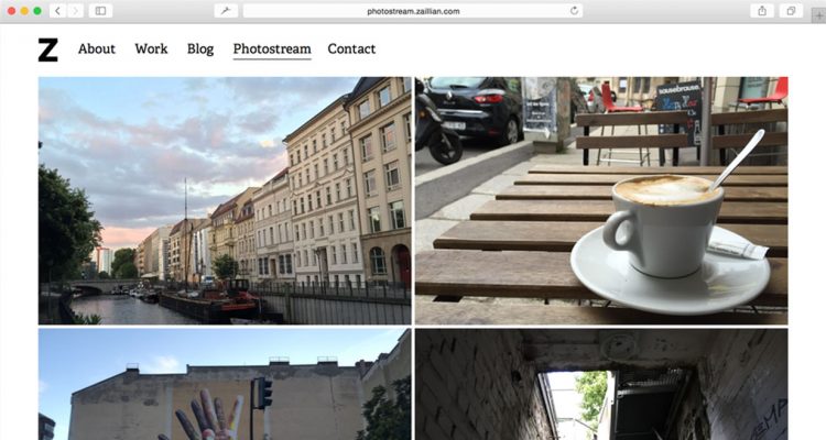 ZPhotostream: A simple photostream for the indie web 